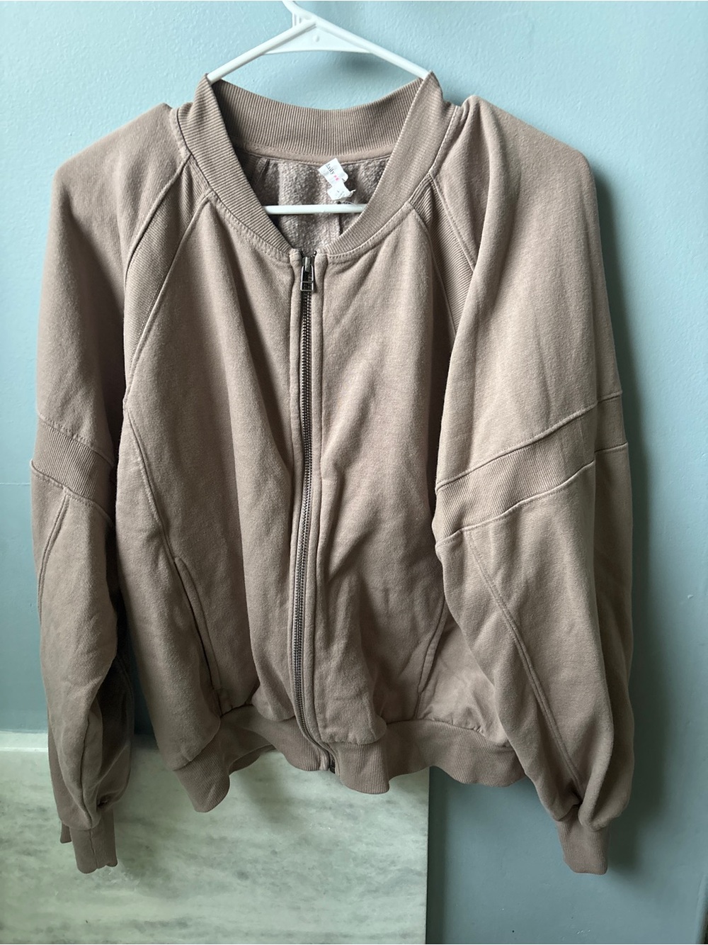 Daily Practice by Anthropologie zip up sweatshirt brown large - Picture 3 of 5